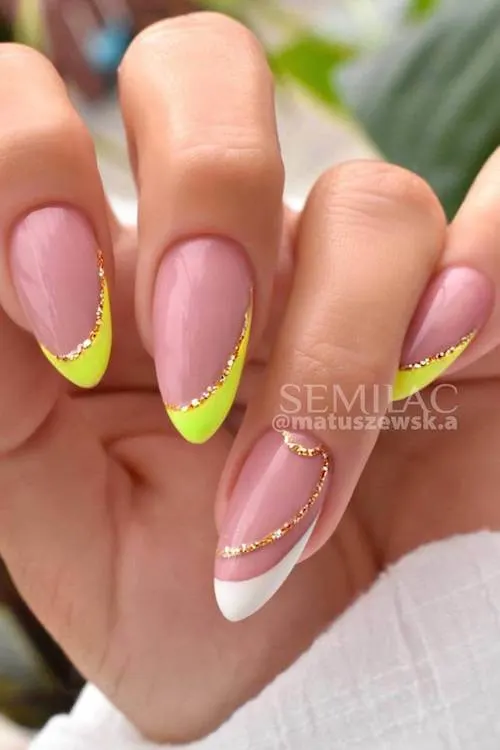 perfect short graduation nail designs