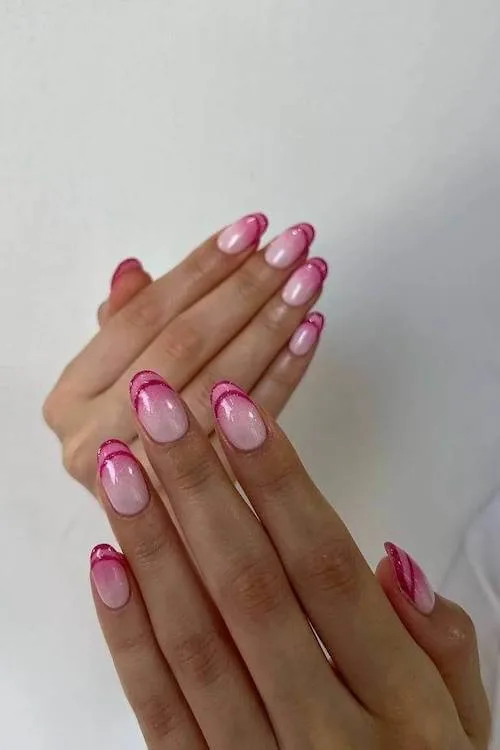 perfect short graduation nail designs
