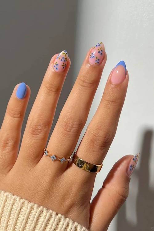 perfect short graduation nail designs