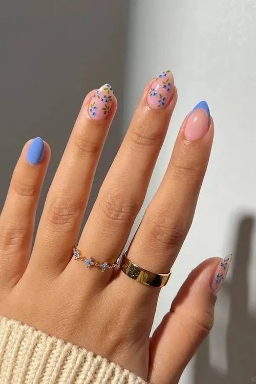 perfect short graduation nail designs