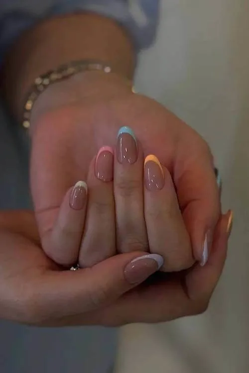 perfect short graduation nail designs
