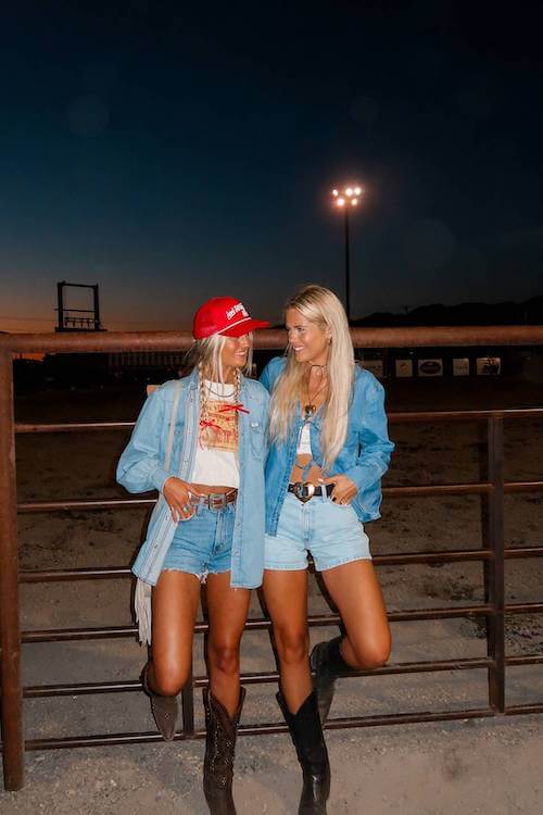 perfect summer cowgirl outfit