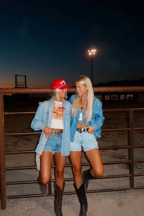 perfect summer cowgirl outfit