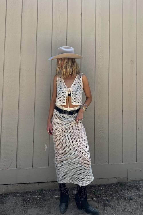 perfect summer cowgirl outfit