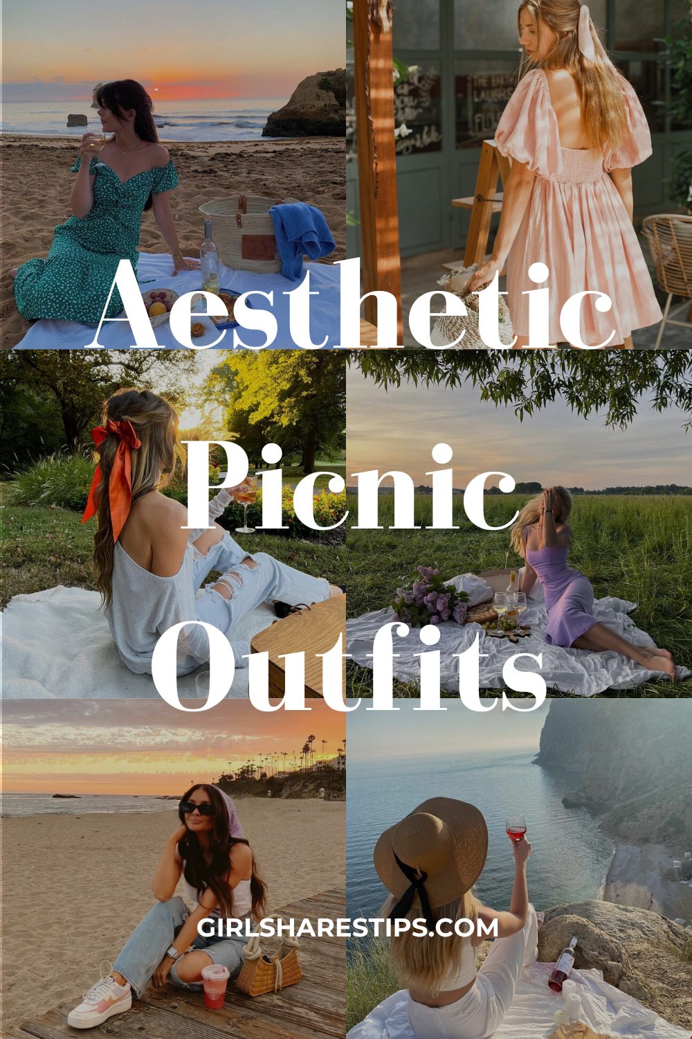 picnic outfit ideas collage
