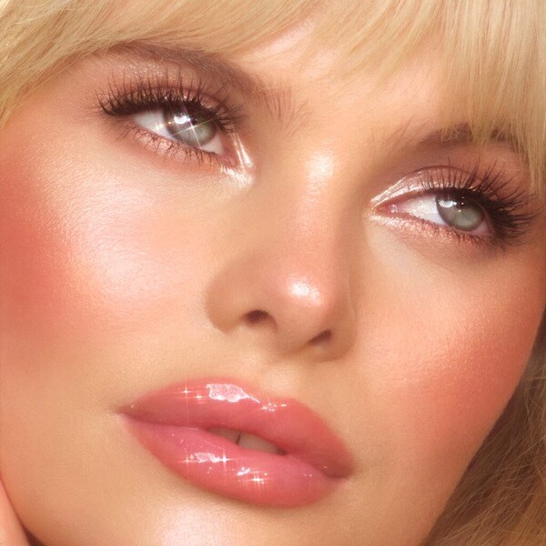Radiant Pink Holiday Glow Party Look