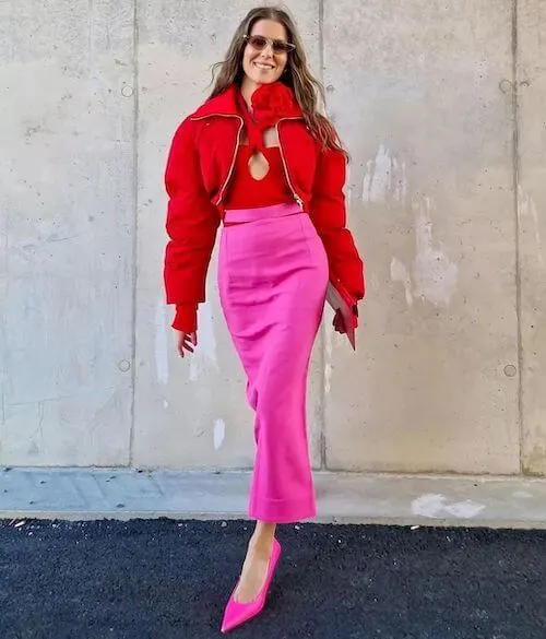 Pink And Red Outfit Ideas For Date Night Or Valentine's Day