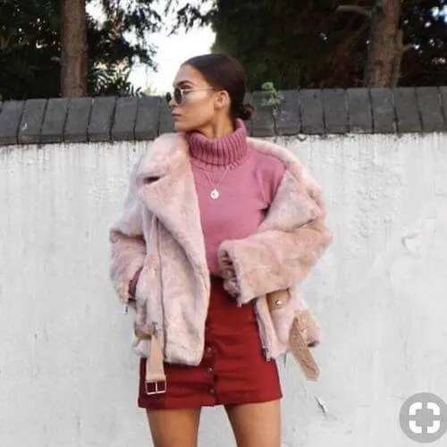 pink and red outfit ideas