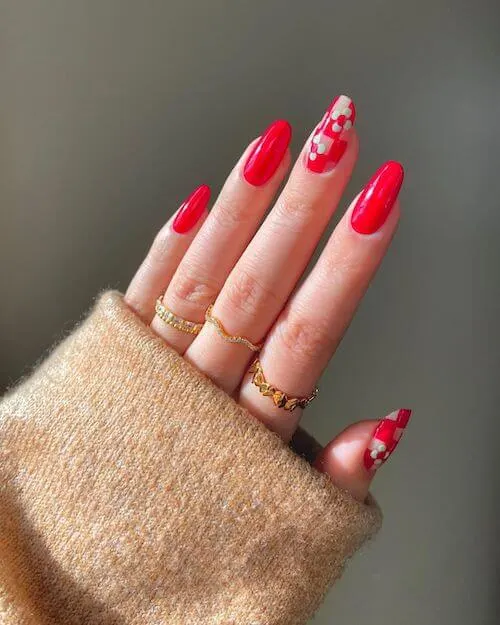 Pink And White Nail Ideas For Fall Winter