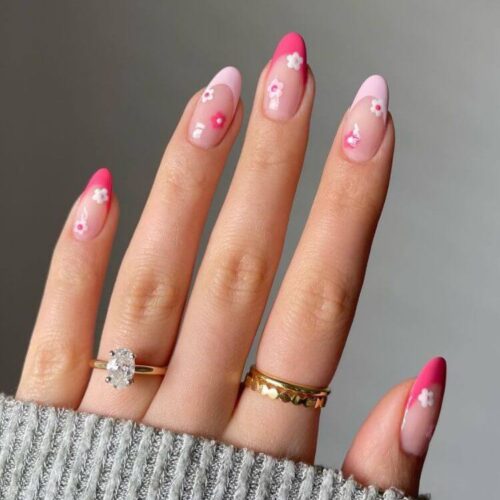 90+ Stunning Pink And White Nail Designs [2023] We Can’t Wait To Copy