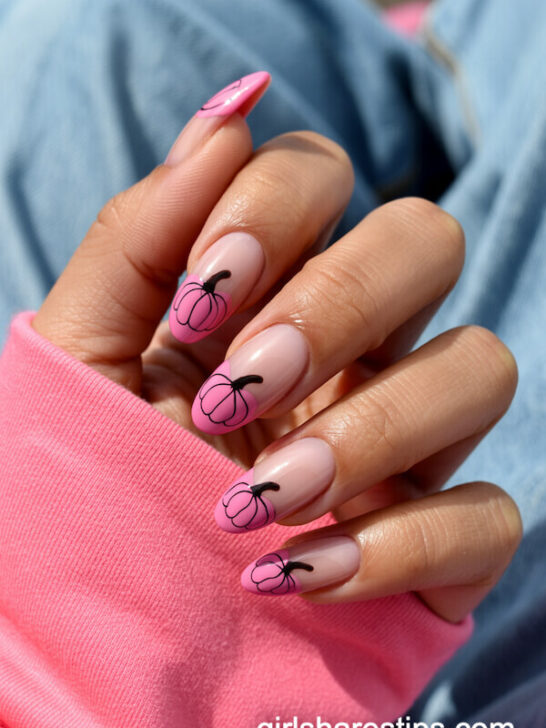 21 Eye-Catching Pink Fall Nails That Will Inspire Your Next Mani