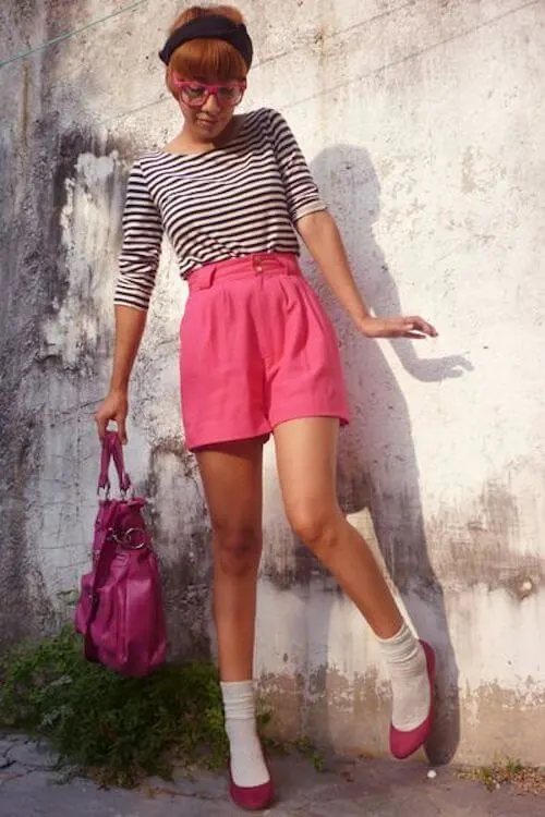 30+ Elevated Pink Shorts Outfit Ideas For Women [2023]: What To Wear With Pink  Shorts - Girl Shares Tips