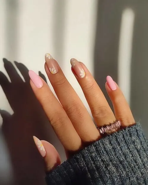 Sweet Baby Pink Nail Ideas For Spring