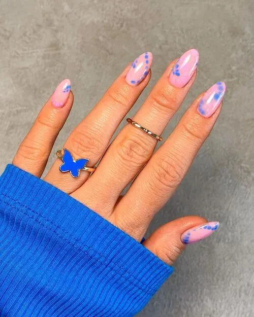 Pink Short Nails For Spring