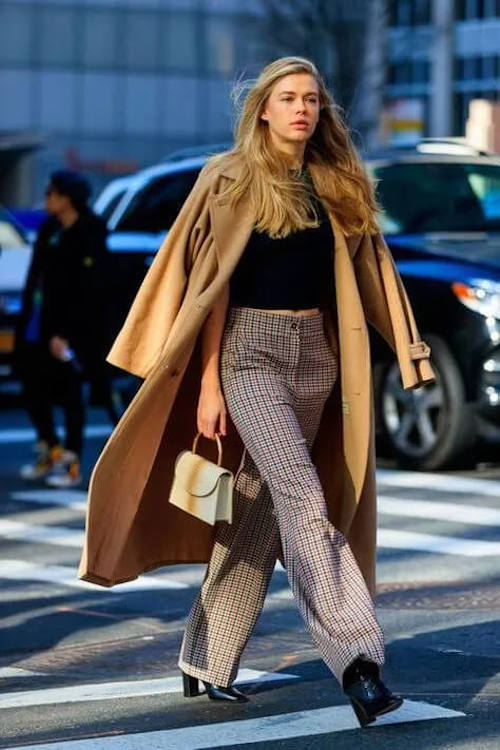 Las mejores 21 ideas de Brown plaid pants outfits  ropa moda  pantalones de cuadros