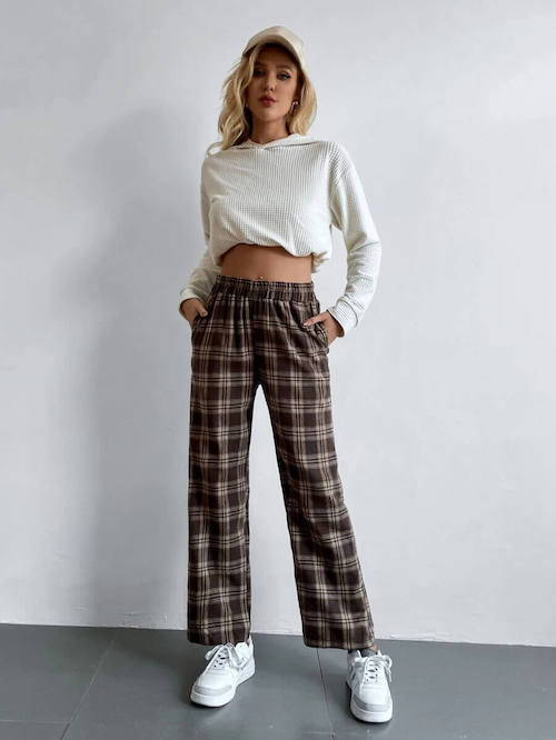 70 Trendy Plaid Pants Outfit Ideas Female To Wear 2024 How To