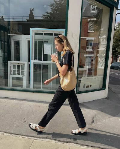 white platforms outfits summer