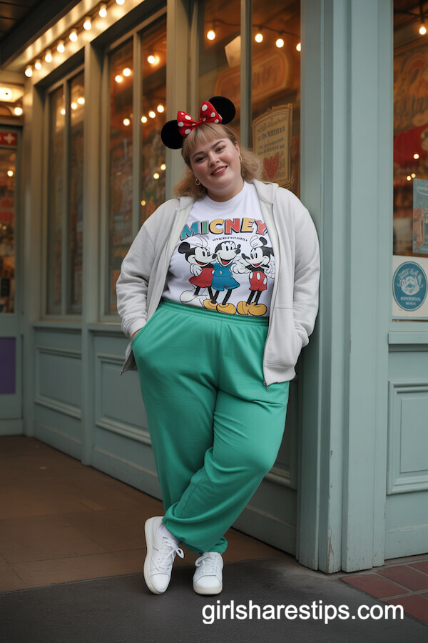 Mickey and Friends Graphic T-Shirt with Track Pants