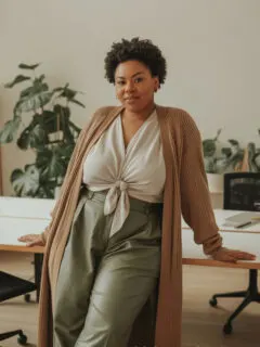 plus size corporate outfits