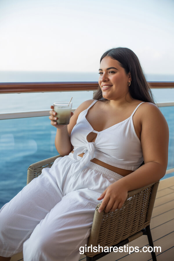 Breezy White Linen Pants and Crop Top Set