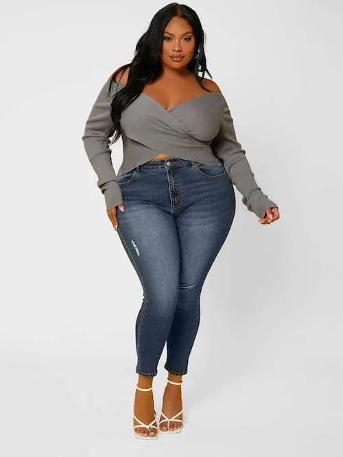 Casual date outfit deals plus size