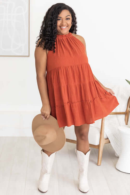 plus size dresses to wear with cowboy boots