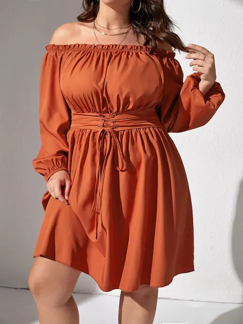 plus size dresses to wear with cowboy boots