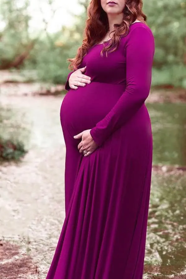 plus size maternity photoshoot outfits