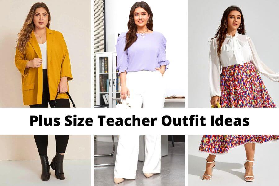 plus size teacher outfit ideas