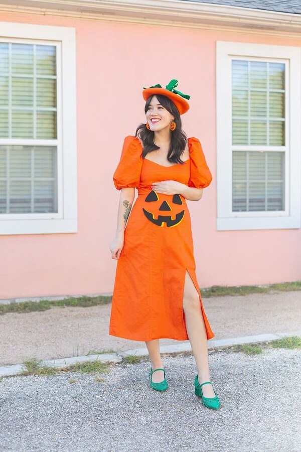 Pumpkin Patch Dress Costume