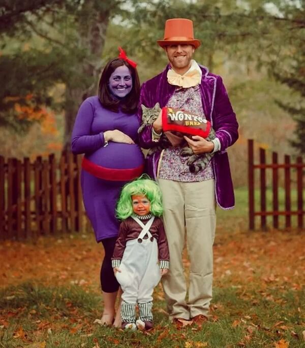 Violet Beauregarde Blueberry Costume