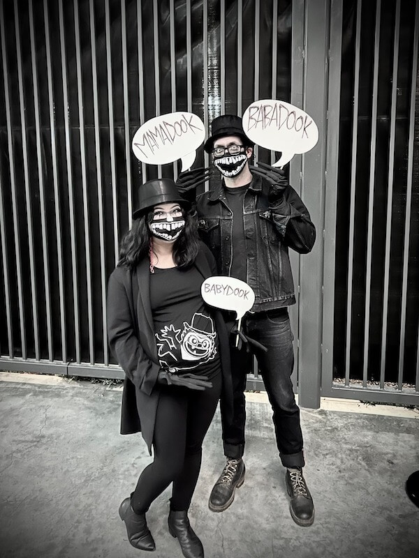 Babadook Family Maternity Costume