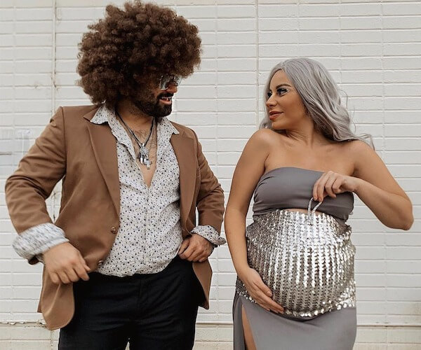 Disco Couple Costume