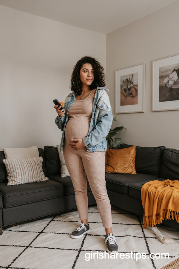 Team-Color Jumpsuit and White Denim Jacket