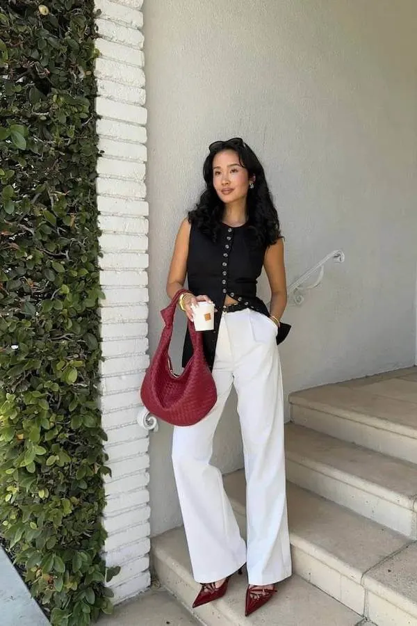 professional chic summer casual work outfits