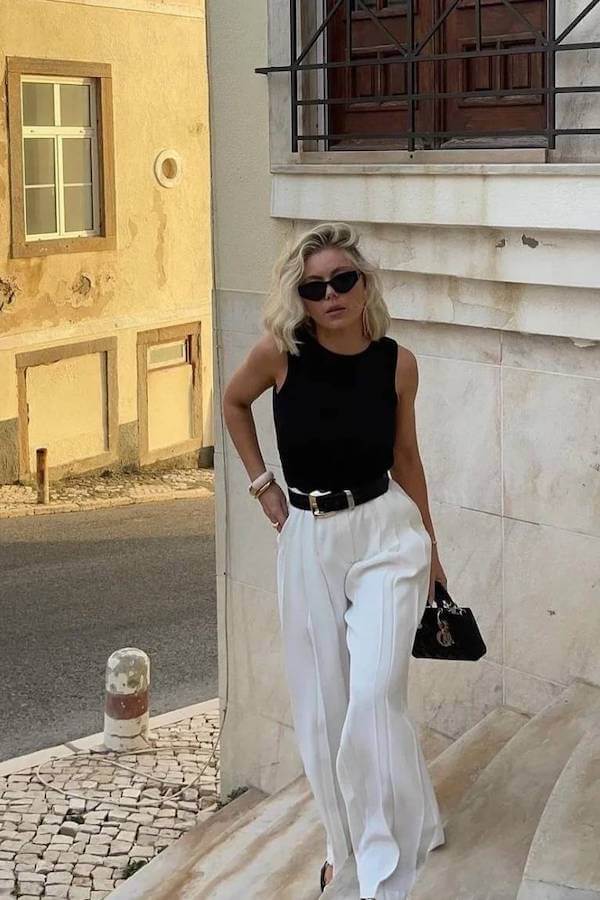 professional chic summer casual work outfits