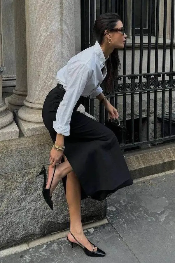 professional chic summer casual work outfits
