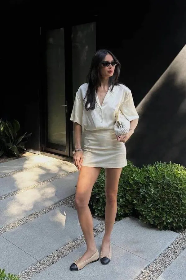 professional chic summer casual work outfits