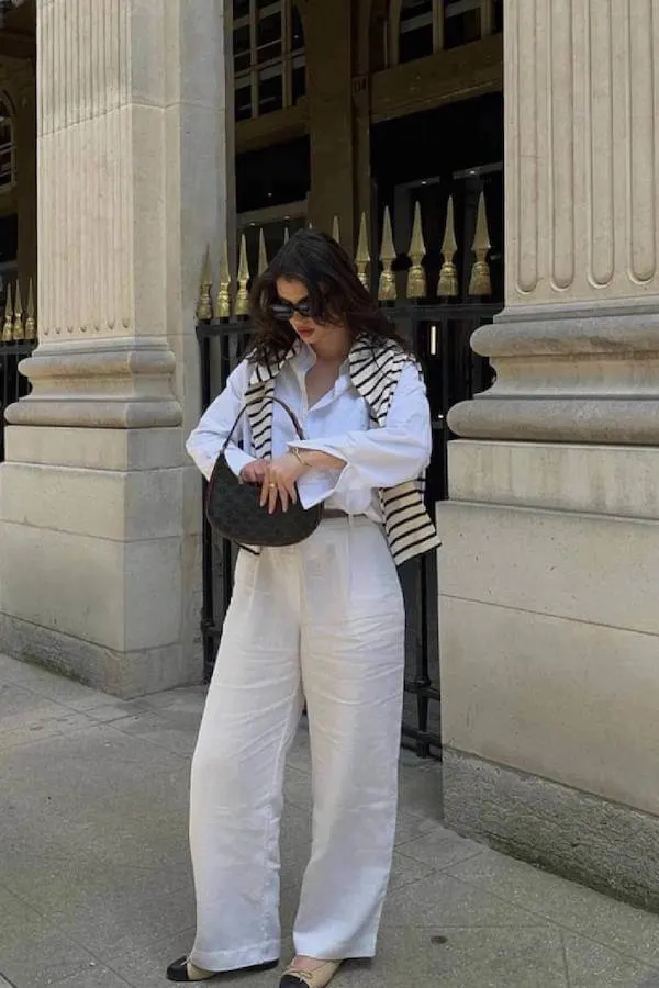 professional chic summer casual work outfits