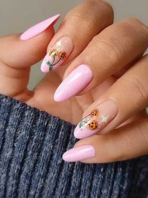 pumpkin nails