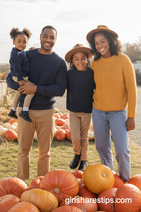 Navy and Mustard Yellow Sweaters
