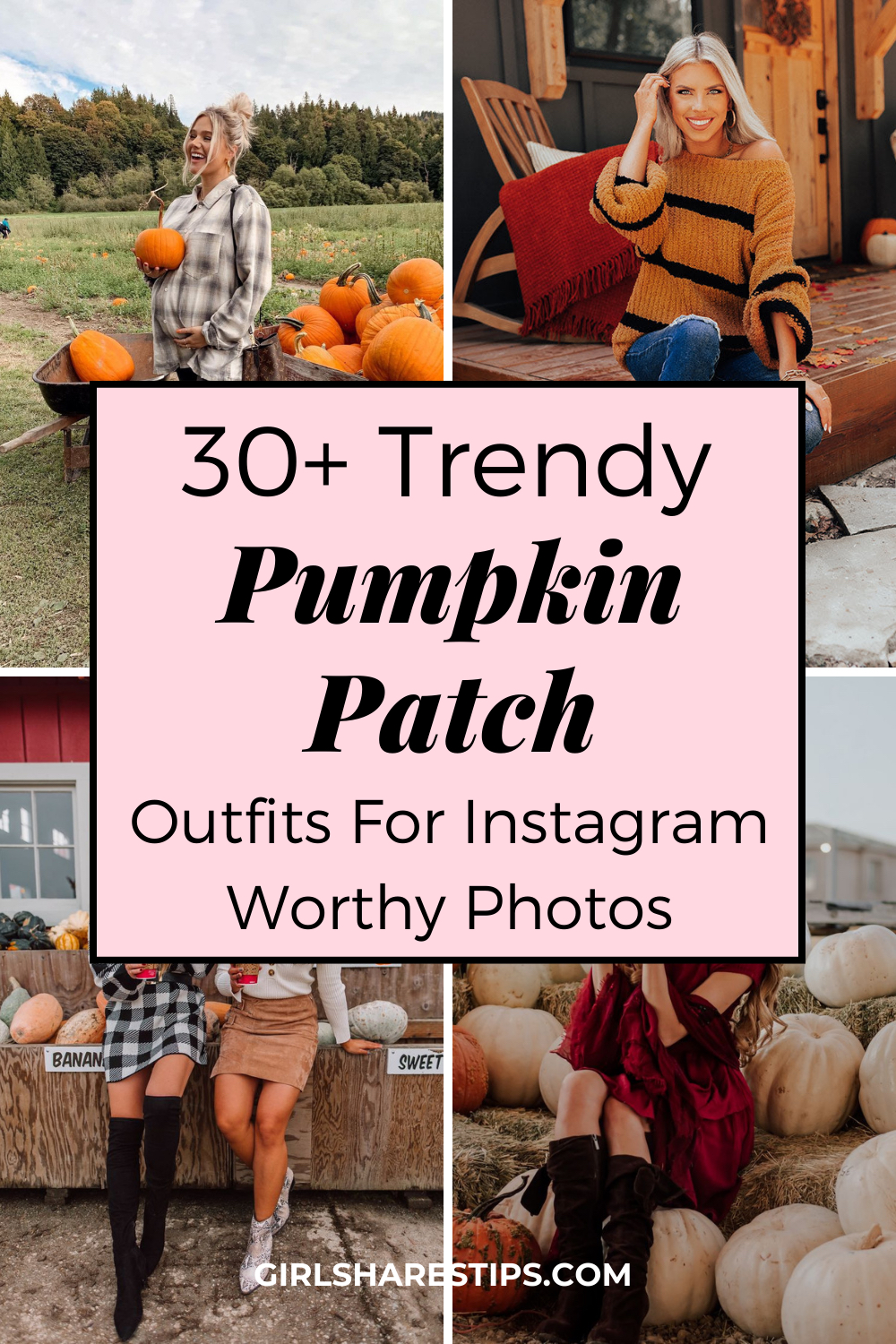 pumpkin patch outfits collage