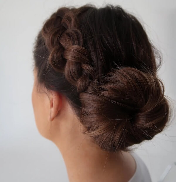 Crown Braid Bun