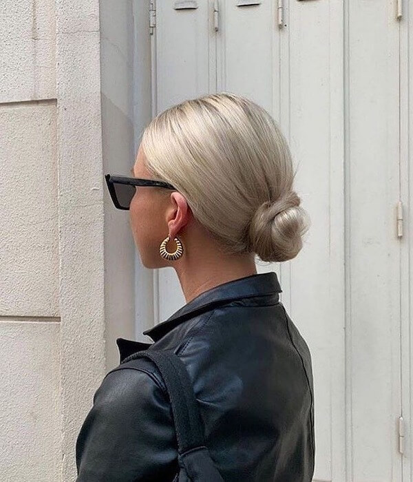Sleek Low Bun