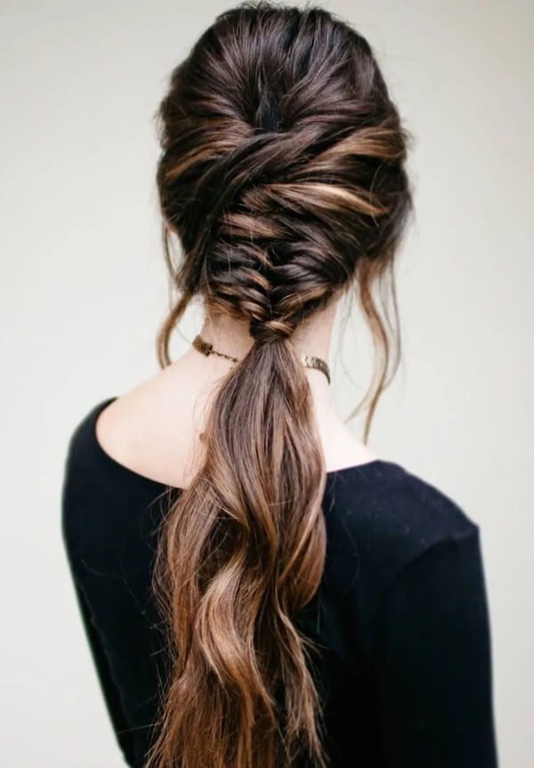 Fishtail Ponytail