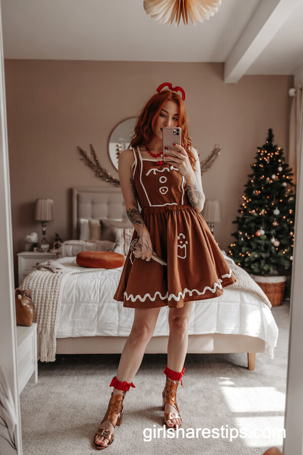 Elegant Gingerbread Woman