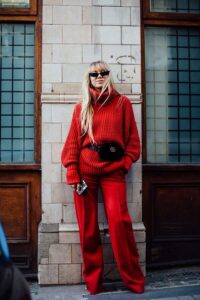 40+ Stylish Red Sweater Outfit Ideas For Holiday, Date Night, Work, And ...