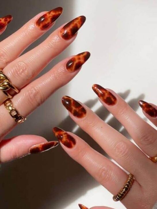 25 Stunning Red Tortoise Shell Nails Ideas You’ll Instantly Love