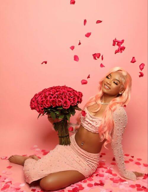 sexy Valentines Day photoshoot ideas black girl