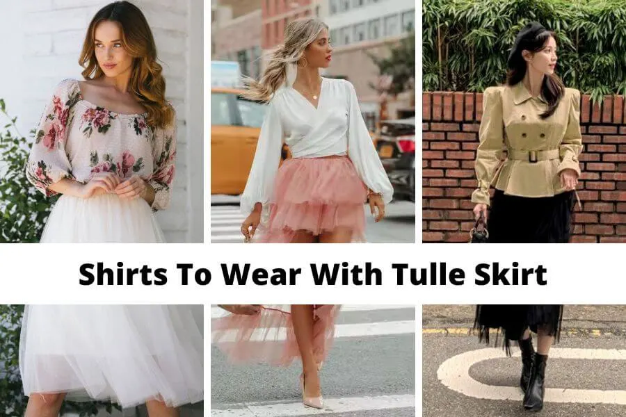 shirts to wear with tulle skirt